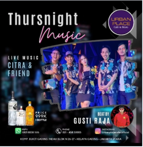 URBAN PLACE JAKARTA - THURSDAY MUSIC