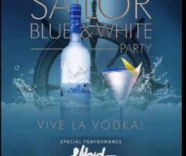 CJS BAR JAKARTA  SAILOR BLUE  WITE PARTY