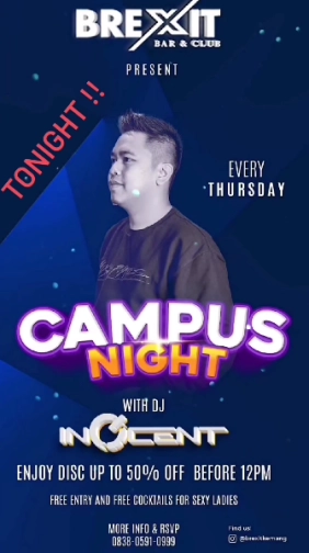 BREXIT JAKARTA - CAMPUS NIGHT