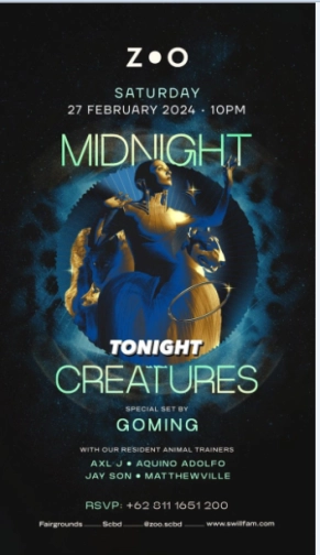 ZOO SCBD - MIDNIGHT CREATURES