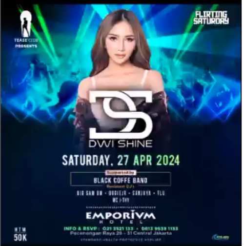 EMPORIUM TEASE CLUB JAKARTA - 𝙁𝙇𝙄𝙍𝙏𝙄𝙉𝙂 𝙎𝘼𝙏𝙐𝙍𝘿𝘼𝙔