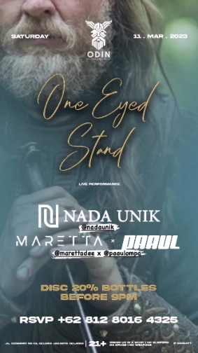 ODIN JAKARTA - ONE EYED STAND