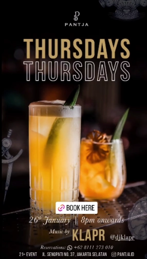 PANTJA JAKARTA - THURSDAYS