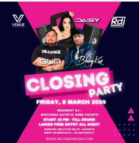 VENUE JAKARTA - It’s ROAD TO CLOSING PARTY