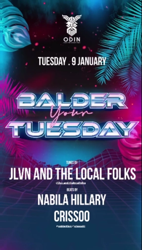 ODIN JAKARTA - BALDER YOUR TUESDAY