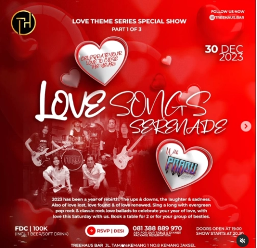 TREEHAUS JAKARTA - LOVE SONGS SERENADE