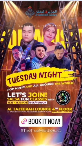 AL JAZEERAH LOUNGE JAKARTA - POP MUSIC