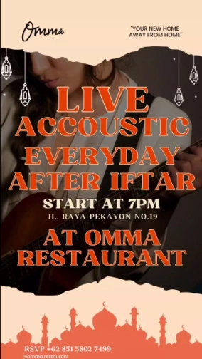 OMMA RESTAURANT BEKASI - LIVE ACCOUSTIC