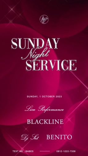 MS JACKSON JAKARTA - SUNDAY NIGHT SERVICE