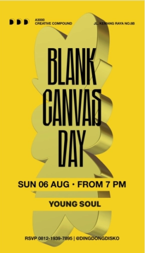 DING DONG DISCO JAKARTA - BLANK KANVAS DAY