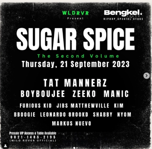 BENGKEL SCBD - SUGAR SPICE