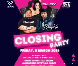 VENUE JAKARTA  Its ROAD TO CLOSING PARTY