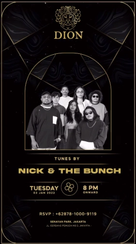 DION JAKARTA - NICK & THE BUNCH