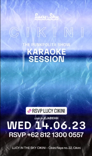 LUCY IN THE SKY CIKINI - KARAOKE SESSION