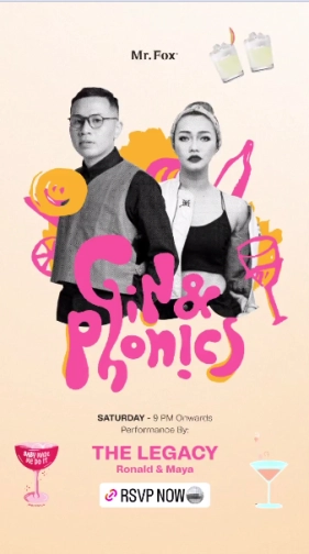 MR FOX JAKARTA - GIN & PLONICS