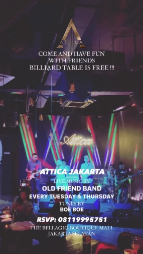 ATTICA JAKARTA - TUESDAY