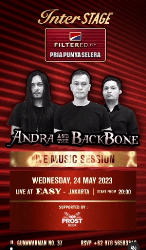 EASY JAKARTA - ANDRA AND THE BACKBONE LIVE