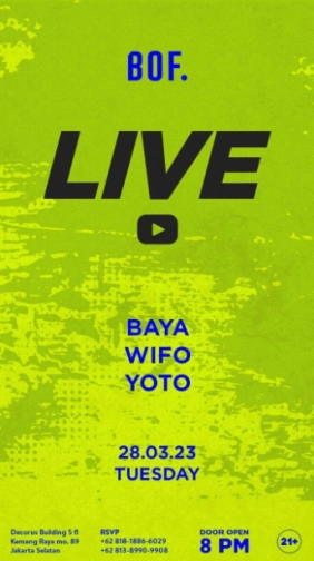 BACKROOM ON FIFTH JAKARTA - LIVE