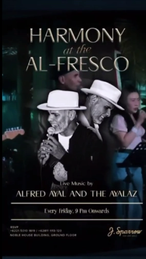 J.SPARROW JAKARTA - HARMONY at the AL-FRESCO