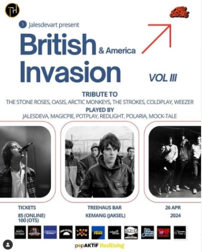 TREEHAUS JAKARTA - BRITISH & AMERICA INVASION VOL III