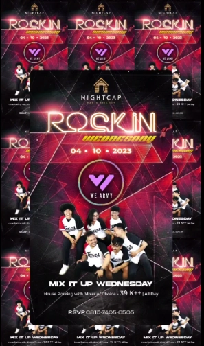 NIGHTCAP JAKARTA - ROCKIN WEDNESDAY