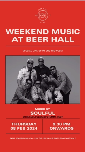 BEER HALL JAKARTA - THURSDAY