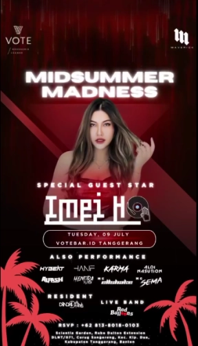 VOTE BAR JAKARTA - MIDSUMMER MADNESS