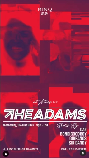 MINQ JAKARTA - THE ADAMS