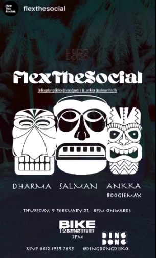 DING DONG DISCO JAKARTA - FLEX THE SOCIAL