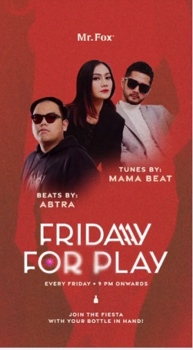 MR FOX JAKARTA - FRIDAY FOR PLAY