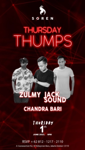 SOREN JAKARTA - THURSDAY THUMPS