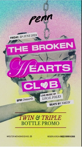 PENN KEBAYORAN BARU - THE BROKEN HEART CLUB