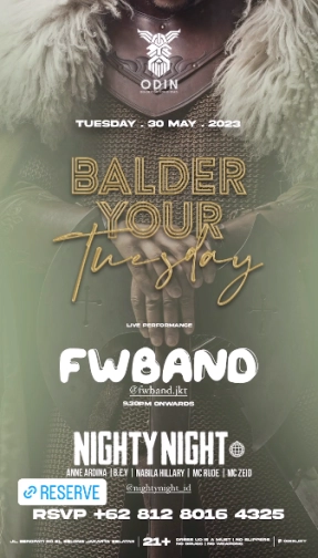 ODIN JAKARTA - BALDER YOUR TUESDAY