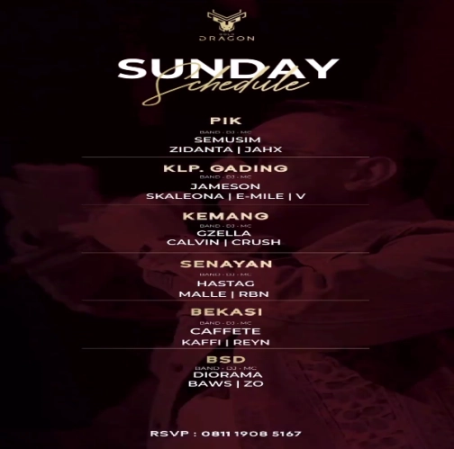 GOLD DRAGON KEMANG - SUNDAY