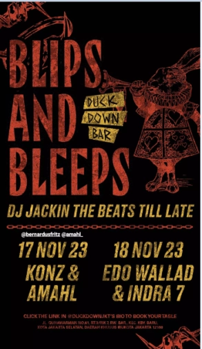 DUCK DOWN JAKARTA - BLIPS & BLEEPS