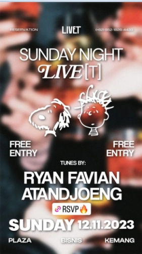 LIVET KEMANG - SUNDAY NIGHT LIVE [T]