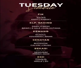 GOLD DRAGON BEKASI  TUESDAY