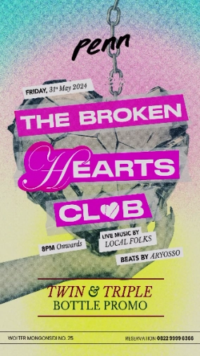 PENN KEBAYORAN BARU - THE BROKEN HEART CLUB