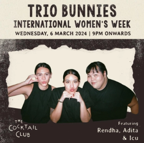 THE COCKTAIL CLUB JAKARTA - TRIO BUNNIES