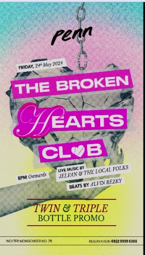 PENN KEBAYORAN BARU - THE BROKEN HEART CLUB