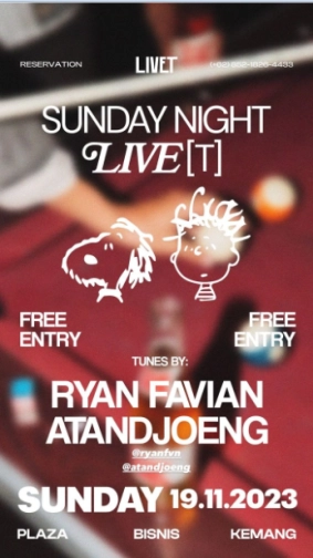 LIVET KEMANG - SUNDAY NIGHT LIVE [T]