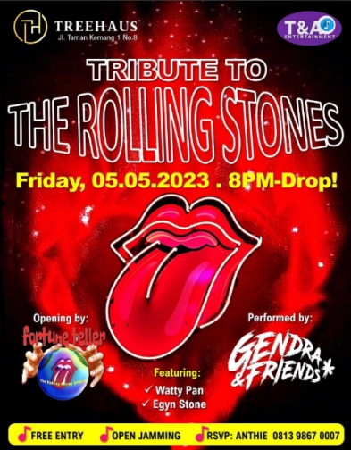 TREEHAUS JAKARTA - TRIBUTE TO THE ROLLING STONES