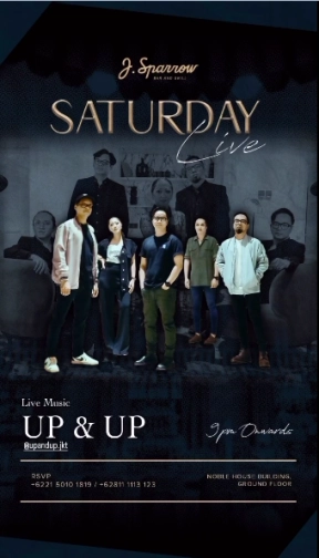 J.SPARROW JAKARTA - SATURDAY LIVE