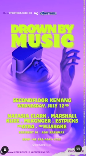 SECONDFLOOR BAR & LOUNGE JAKARTA - DROWN BY MUSIC