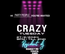 HARVEYS JAKARTA  CRAZY TUESDAY