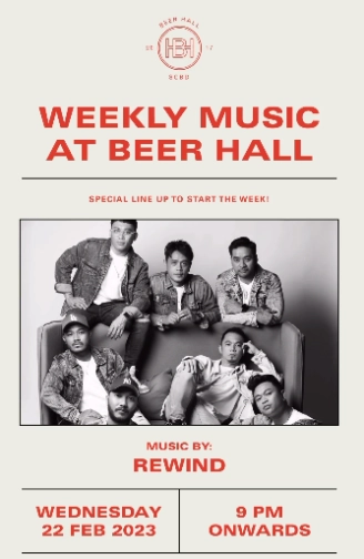 BEER HALL JAKARTA - REWIND+DEENA