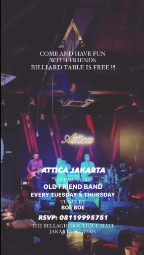 ATTICA JAKARTA - TUESDAY