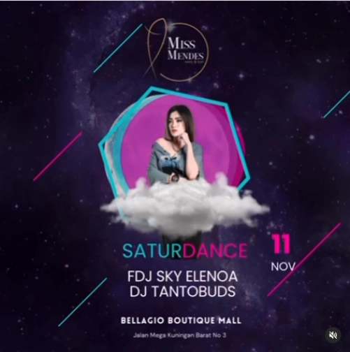 MISS MENDES RESTO JAKARTA - SATURDANCE