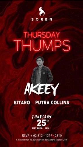 SOREN JAKARTA - THURSDAY THUMPS