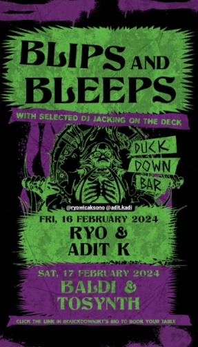 DUCK DOWN JAKARTA - BLIPS & BLEEPS